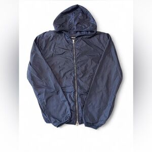 Men’s GANT Blue Nylon Windbreaker Zipup Hoodie